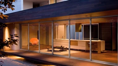 The Series 8600 Multi-Slide Door features an innovative concealed multipoint locking system, premium energy performance, and a wide variety of popular finishes to match any home aesthetic.