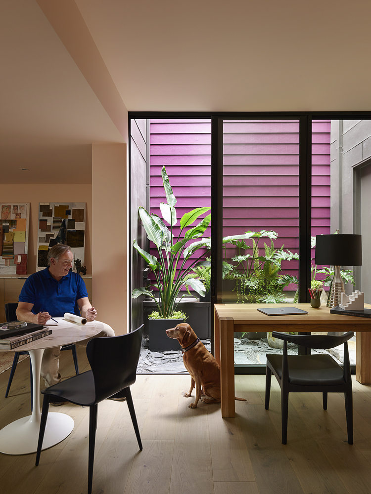 Sliding Glass Door In Living Space