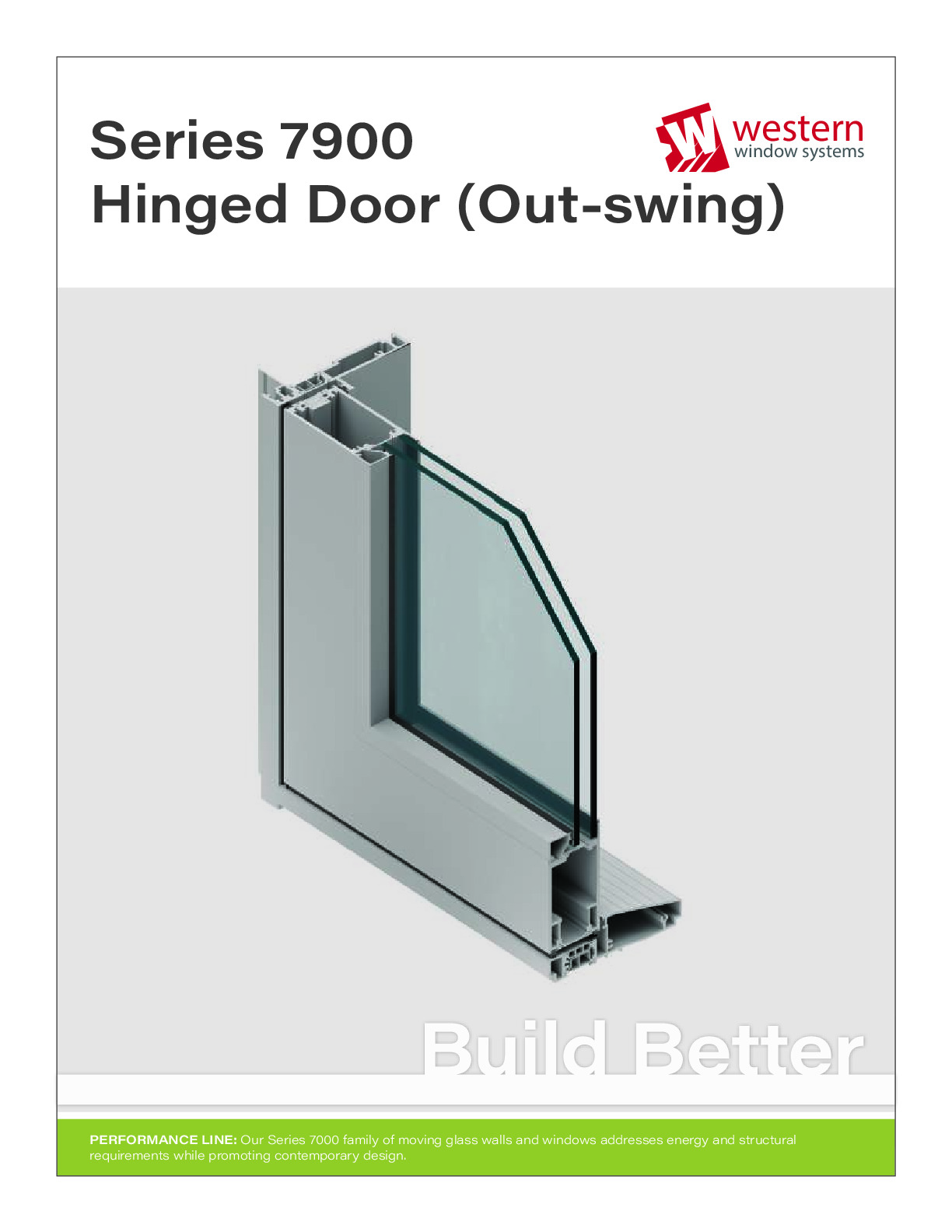 Series 7900 Hinged Door (Swing-Out)