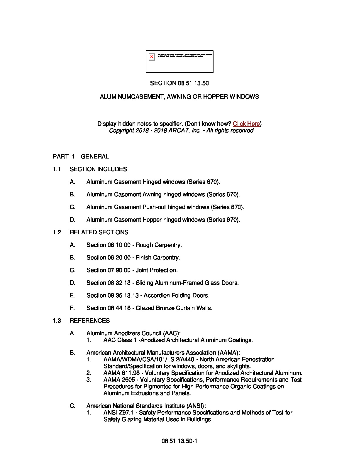 Specifications