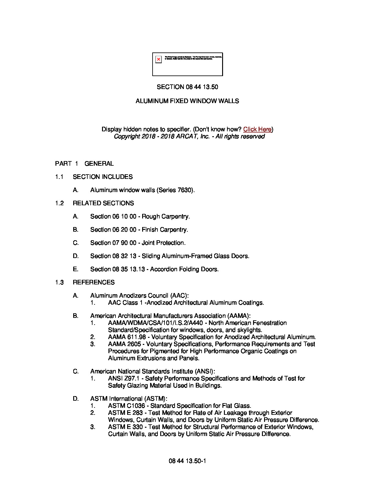 Specifications