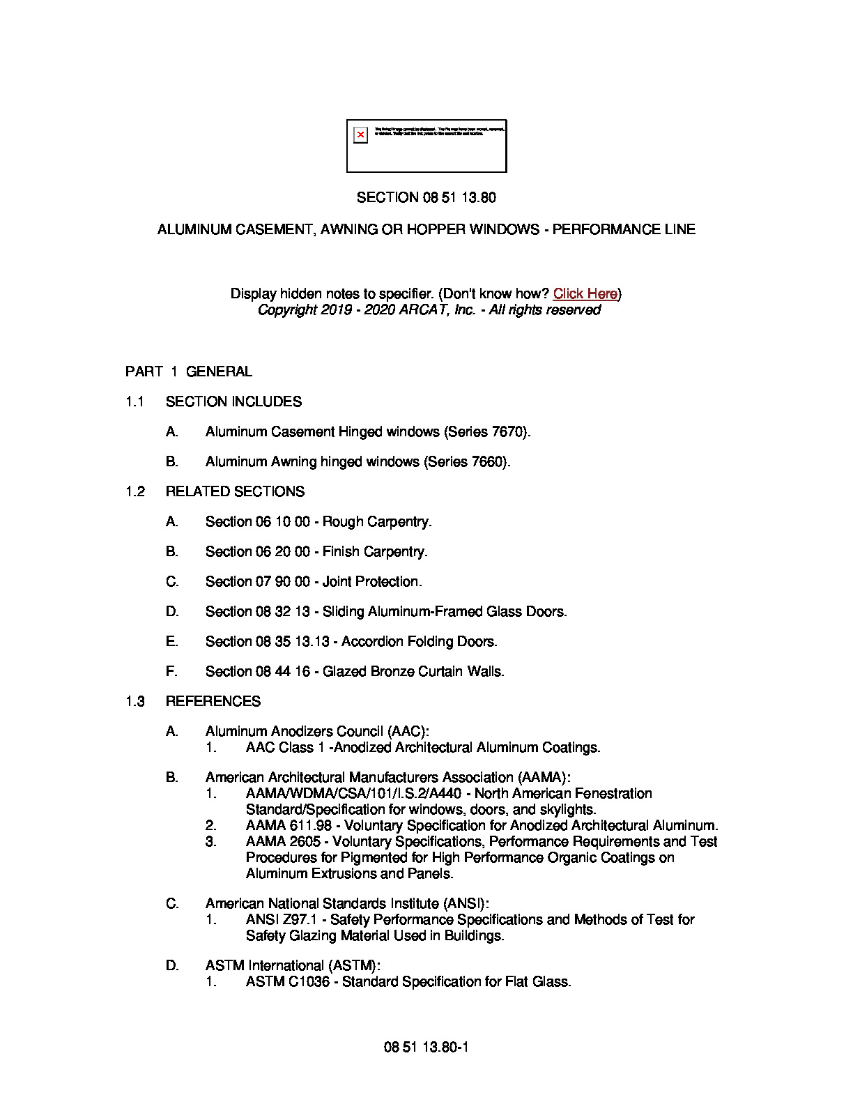 Specifications