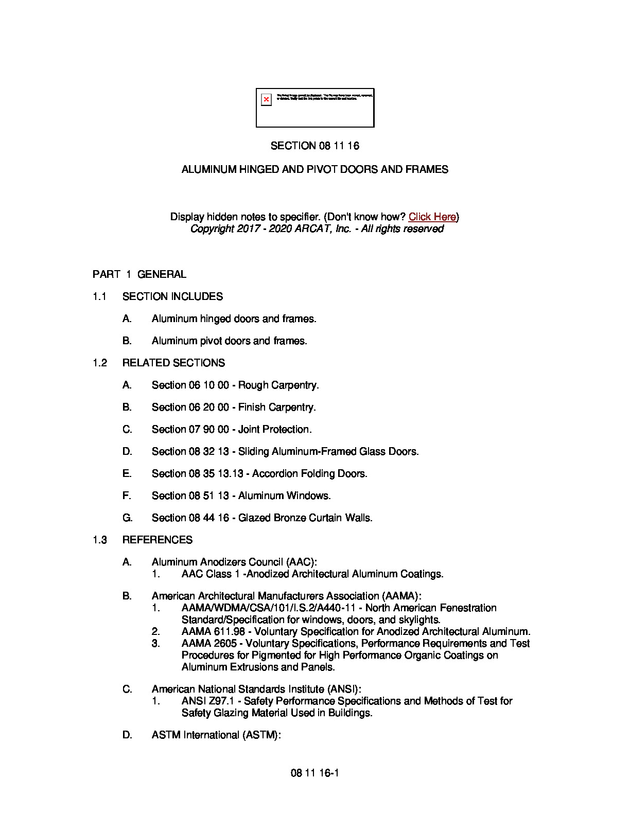 Specifications